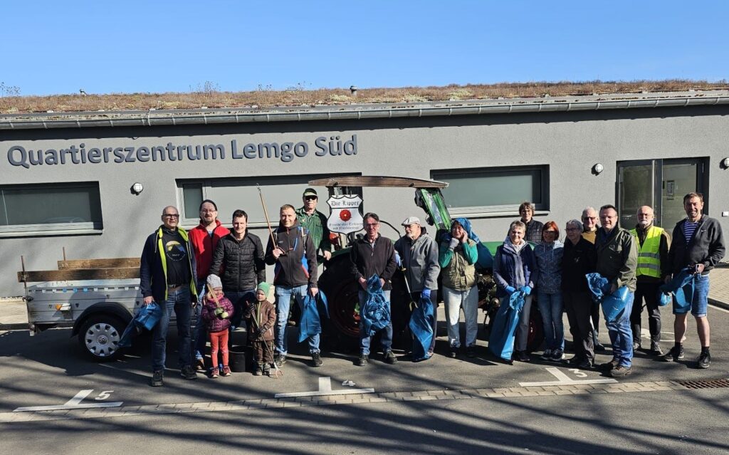 Frühjahrsputz in Lemgo Süd